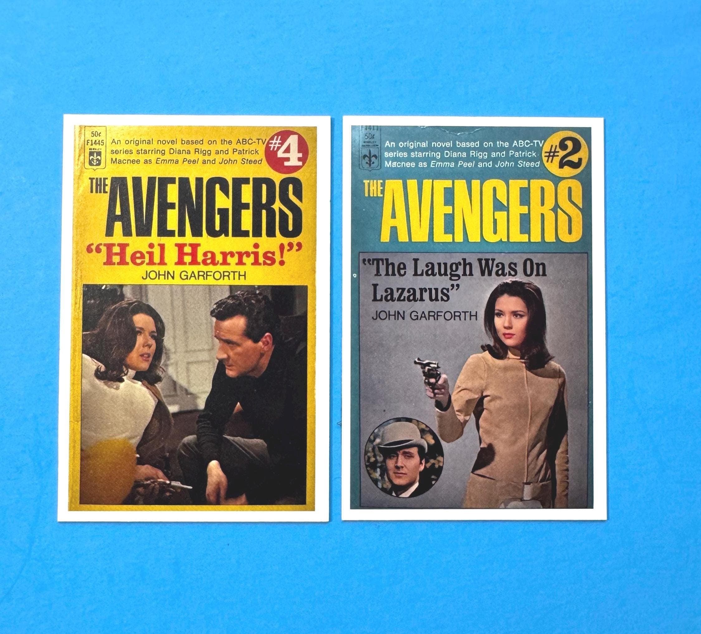 Avengers Magnets: Vintage British TV Series, Steed & Mrs. Peel