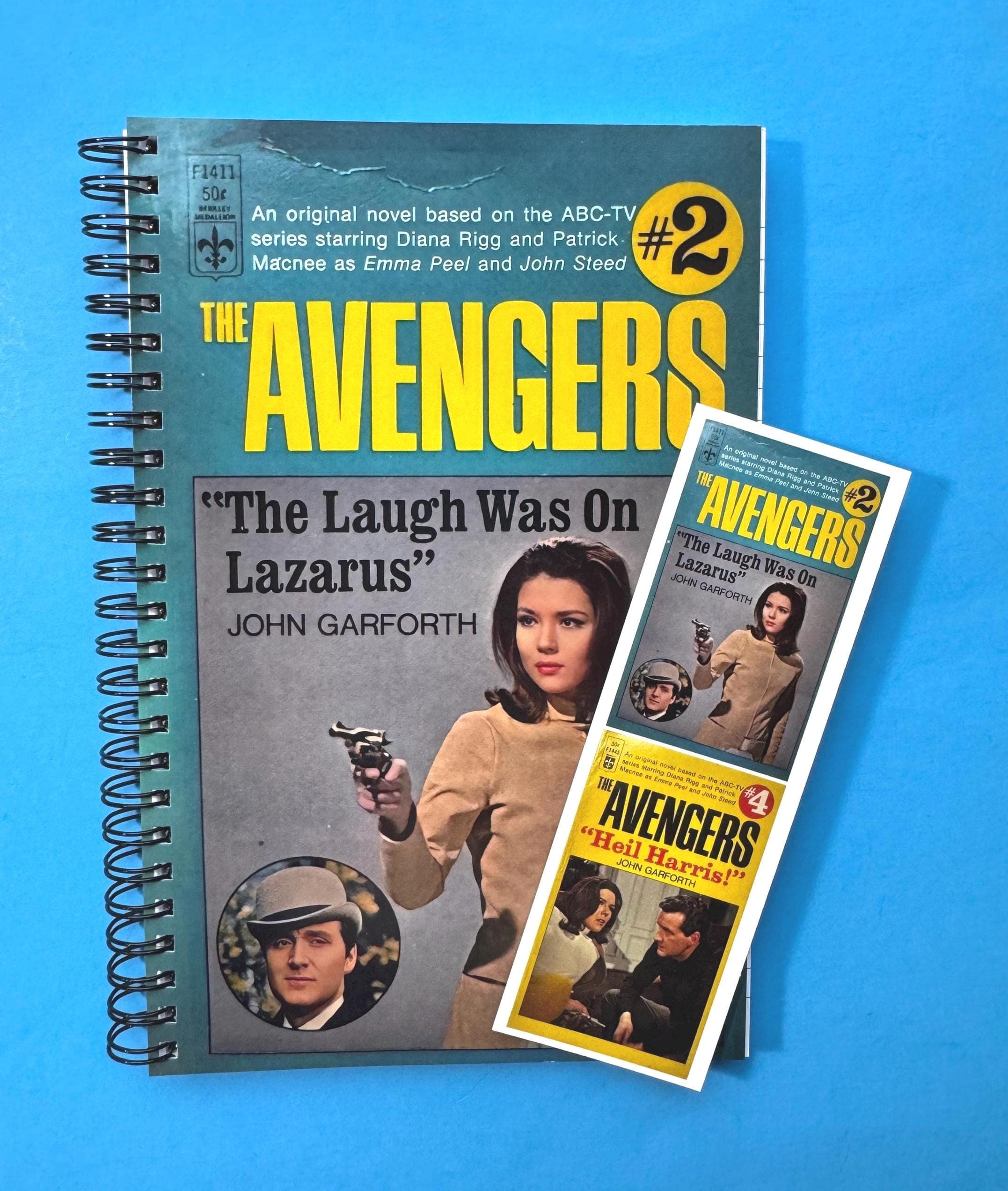 The Avengers Notebook & Bookmark Set: Vintage British TV Journal - image 3
