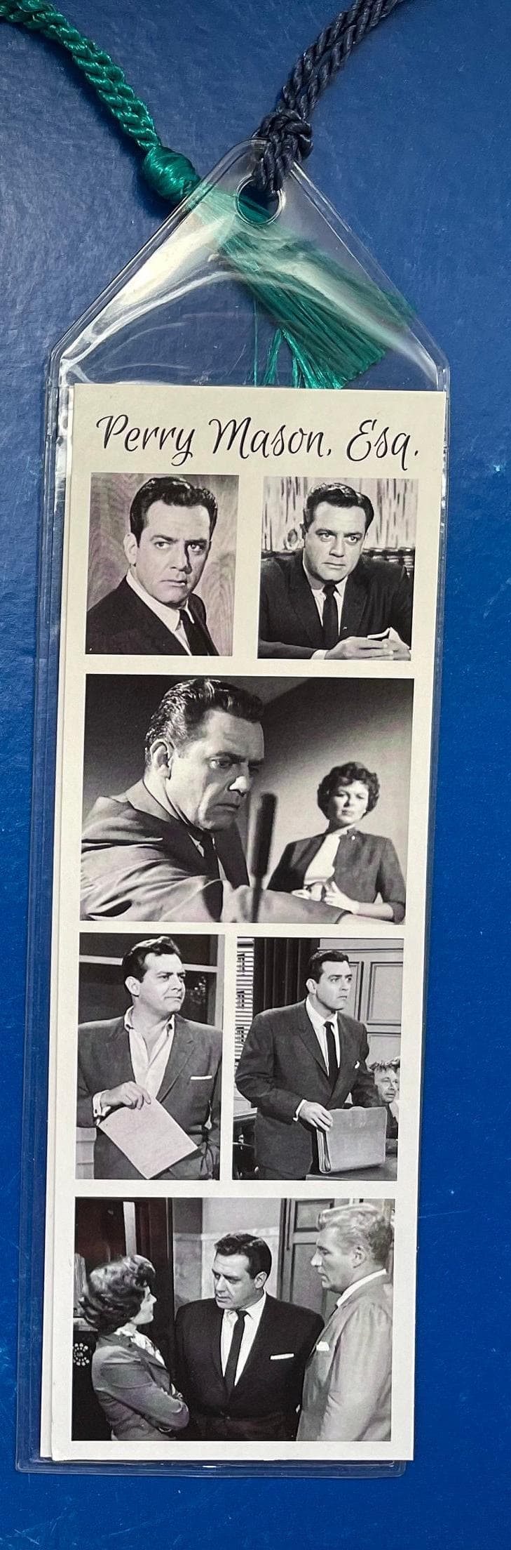 Perry Mason 2 Bookmark Set, Raymond Burr, Barbara Hale, Perry Mason, Della Street, Perry Mason Fan Gift - image 3