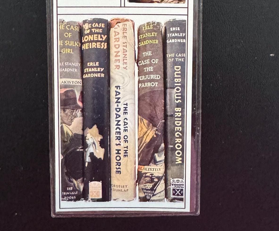 Perry Mason Bookmark: Vintage Book Cover Art, Erle Stanley Gardner - image 5