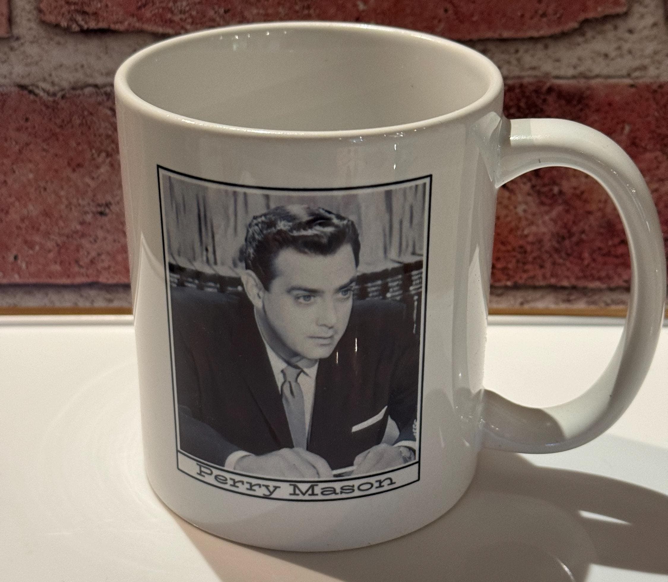Perry Mason Mug & Coaster Set, Raymond Burr, Perry Mason Fan Gift - image 3
