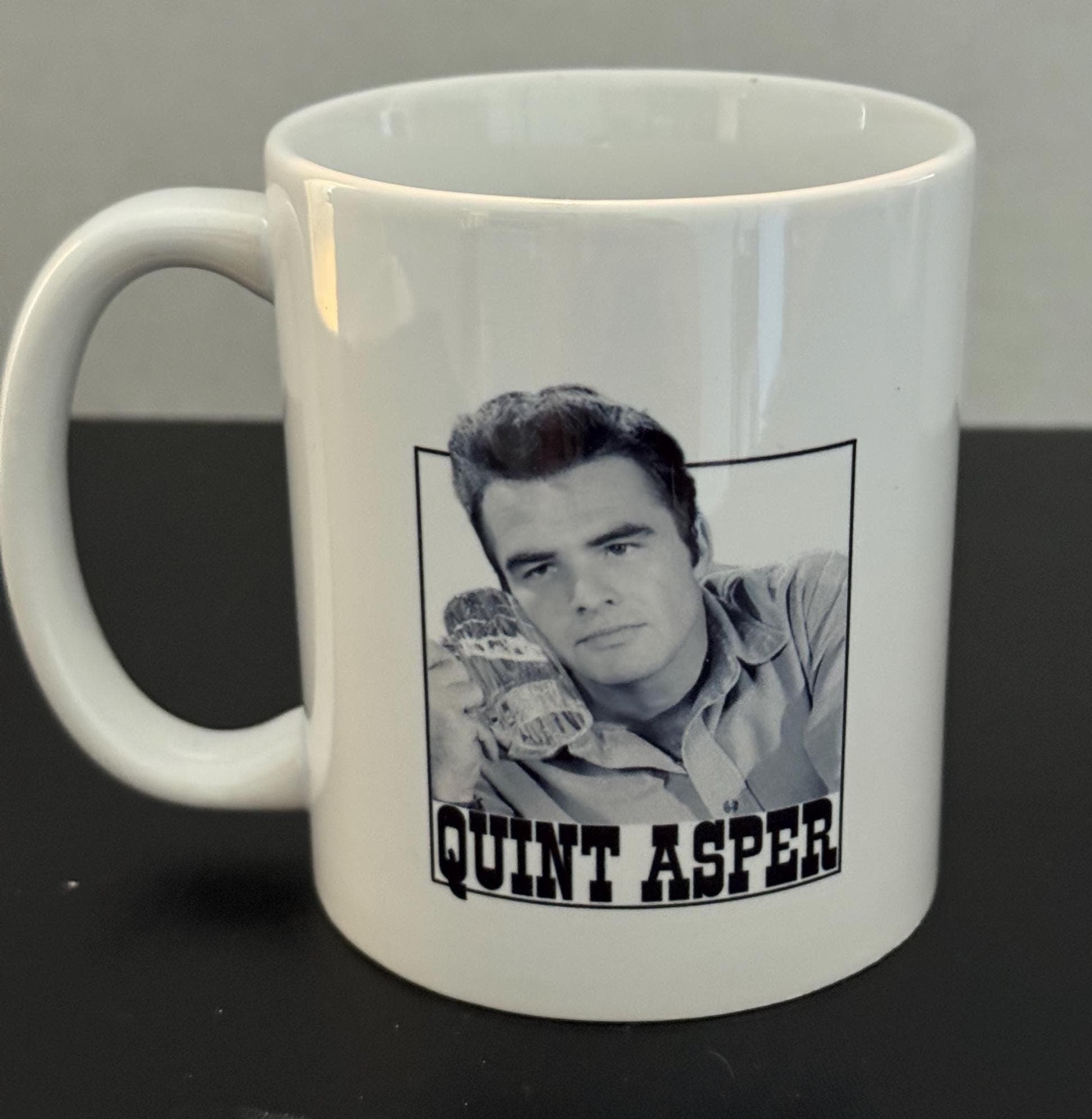 Gunsmoke Quint Asper Mug: Burt Reynolds, Long Branch Saloon