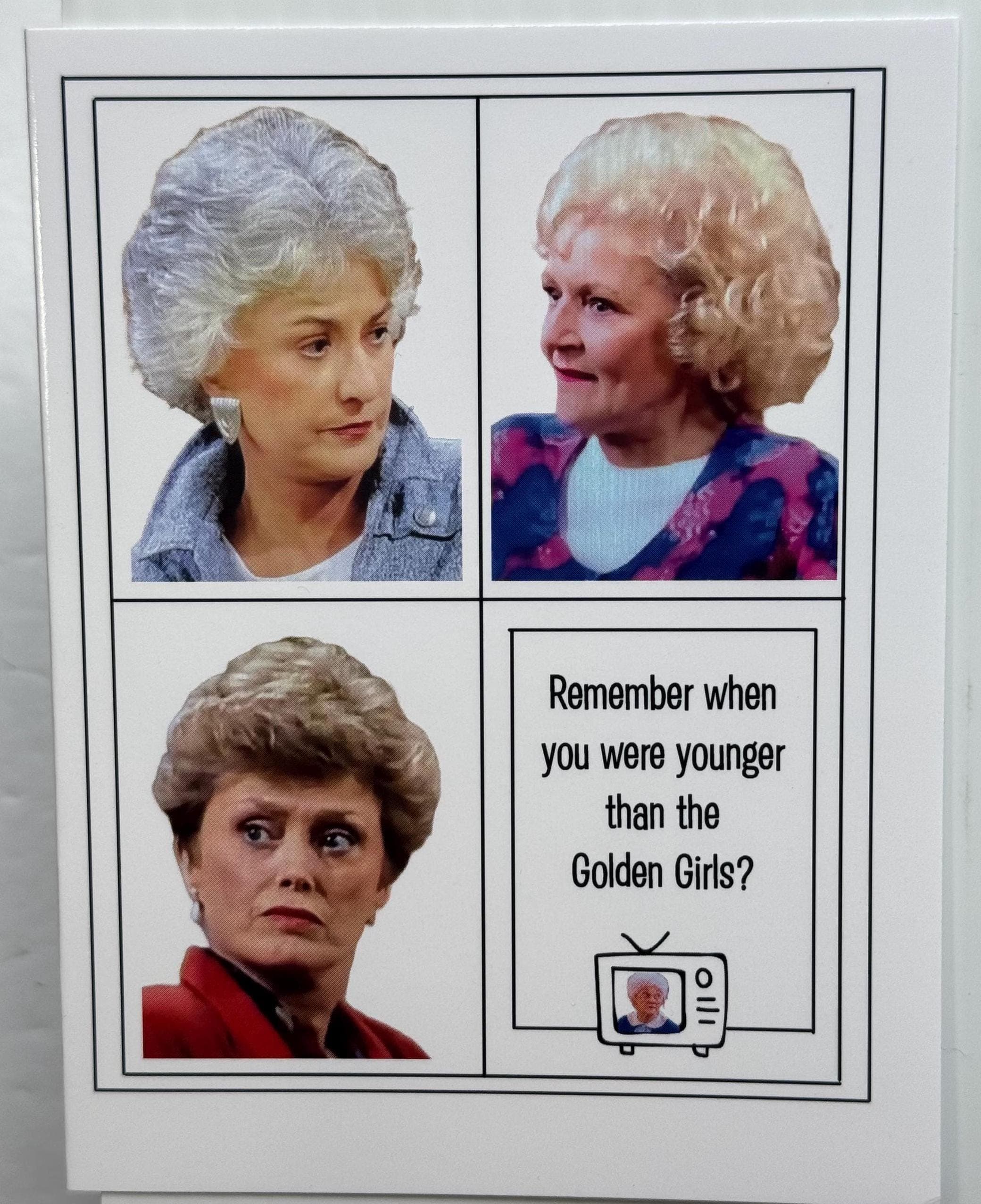 Golden Girls Birthday Card: Funny Getting Older Card - image 5