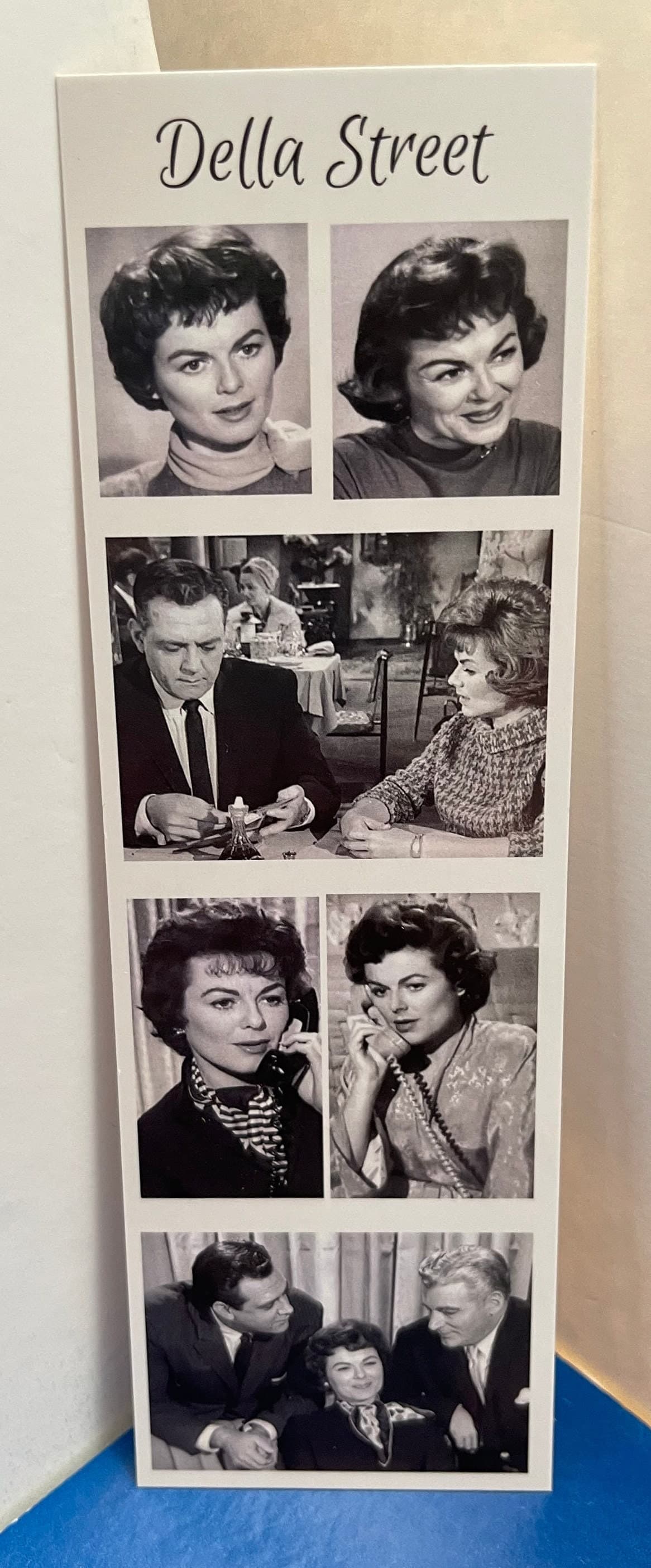 Perry Mason 2 Bookmark Set, Raymond Burr, Barbara Hale, Perry Mason, Della Street, Perry Mason Fan Gift - image 4