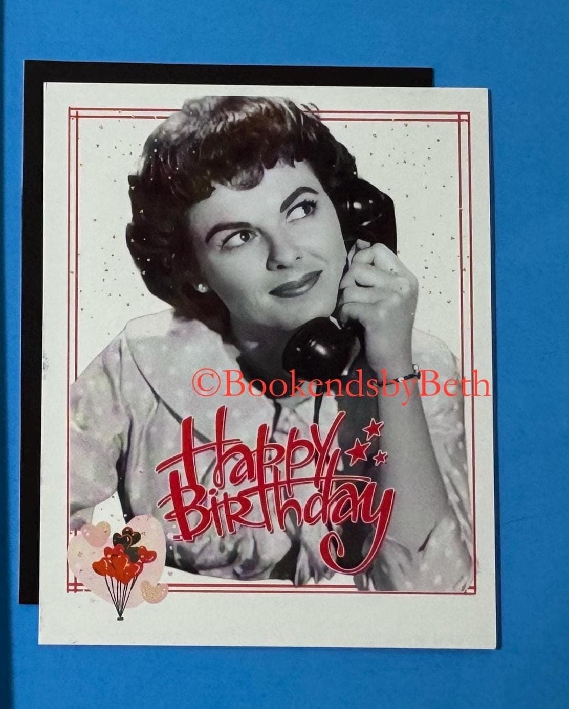Perry Mason Birthday Card & Magnet Set: Della Street Fan - image 5