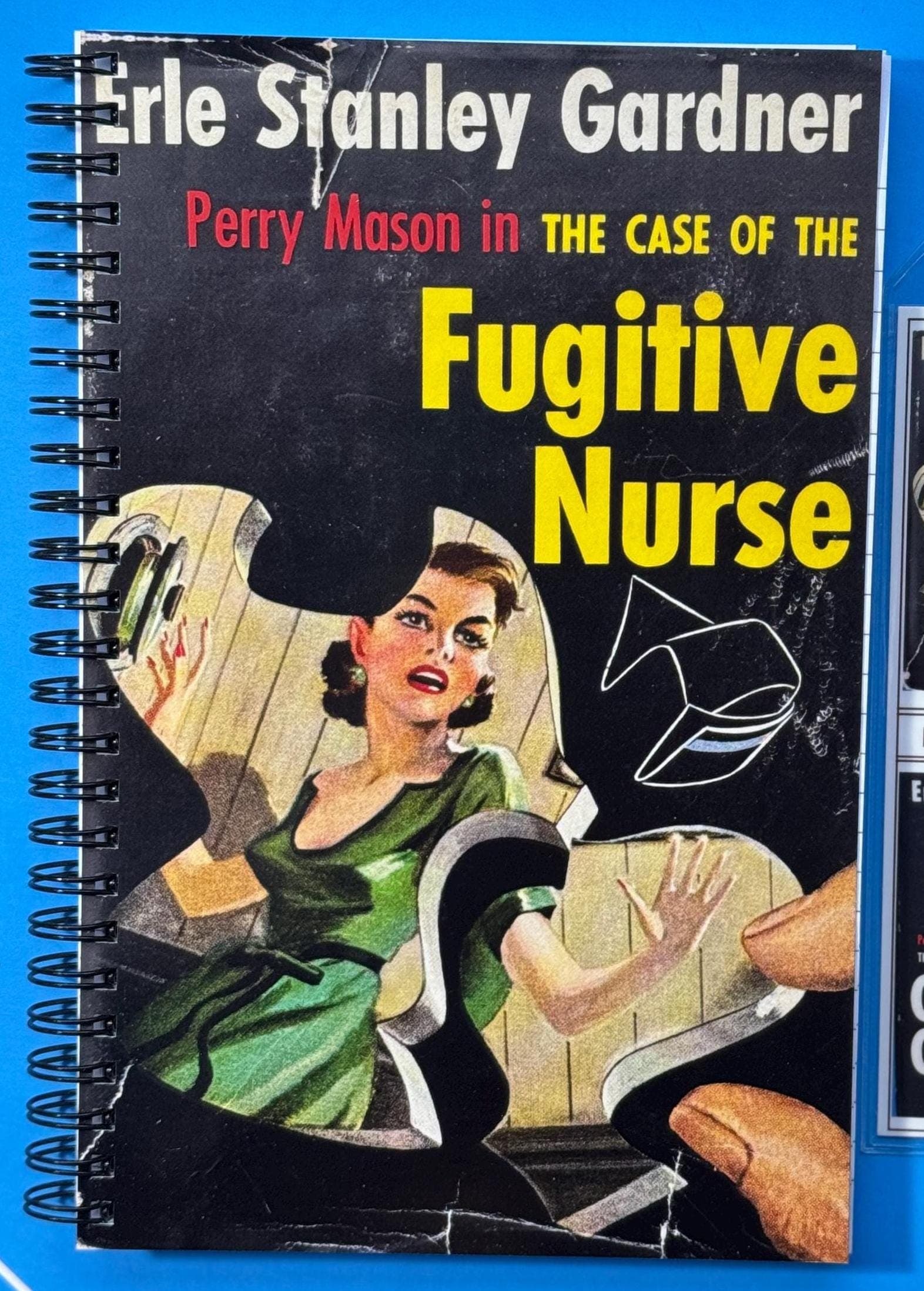 Perry Mason 'Fugitive Nurse' Notebook with Bookmark - image 5