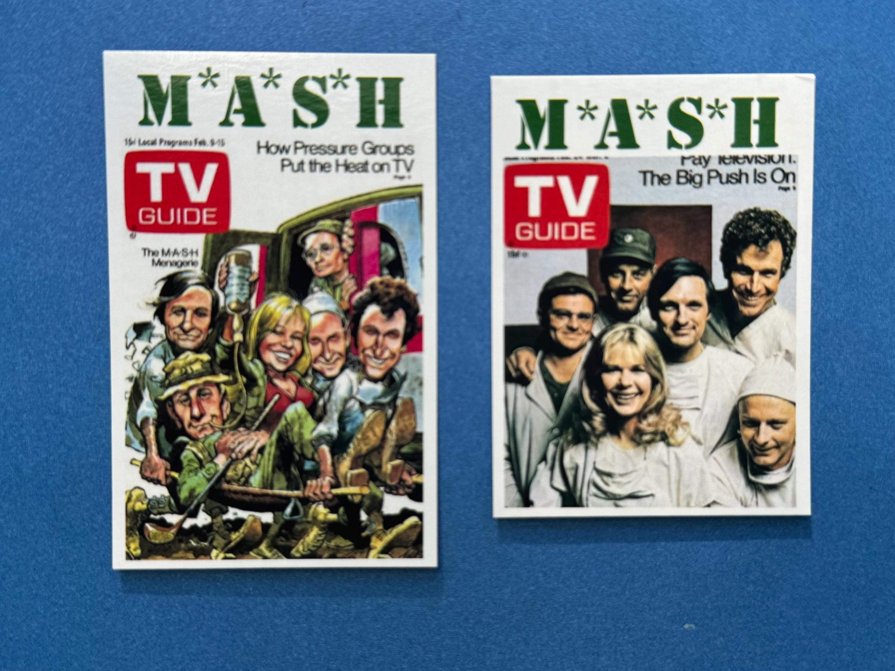 MASH TV Show Magnet Set: Vintage TV Guide Covers - image 3