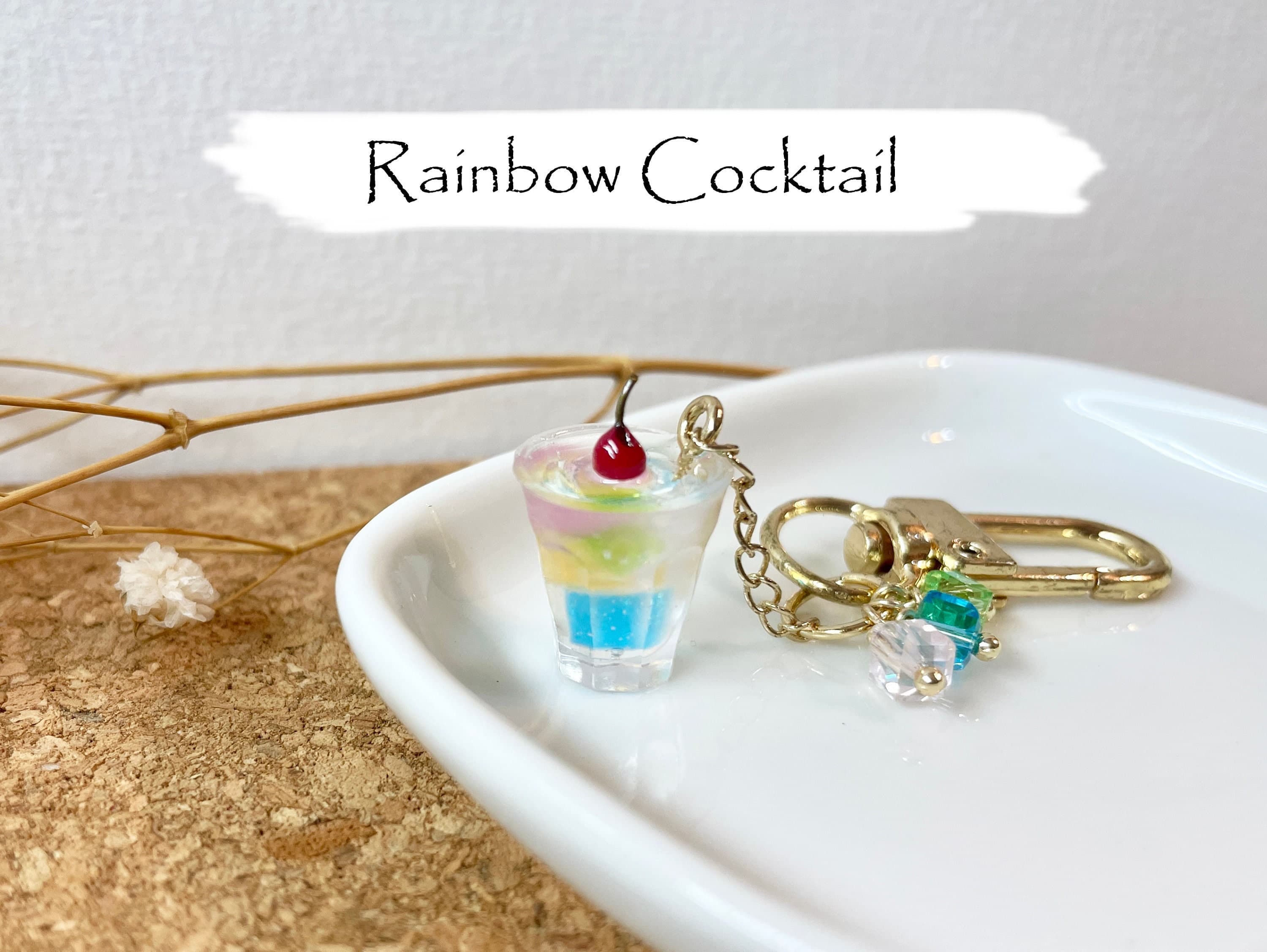Boba Milk Tea Keychain Flat Base Type with 14k Gold Plated Findings, Anti-tarnish, Anti-Rust (Handmade by Donuthings)