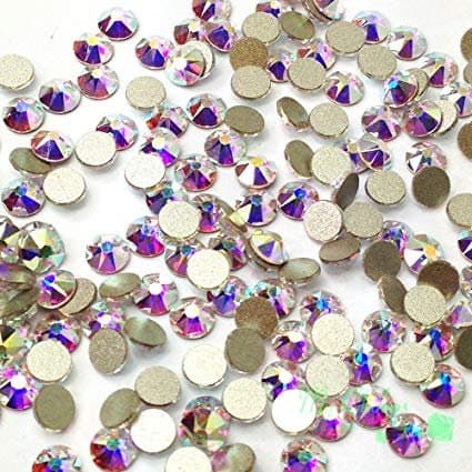 SS20 Flat Back Clear AB, Flatback, Sparkly Crystals, FlatBack Crystals, rhinestone, flat back rhinestone, wholesale flatback