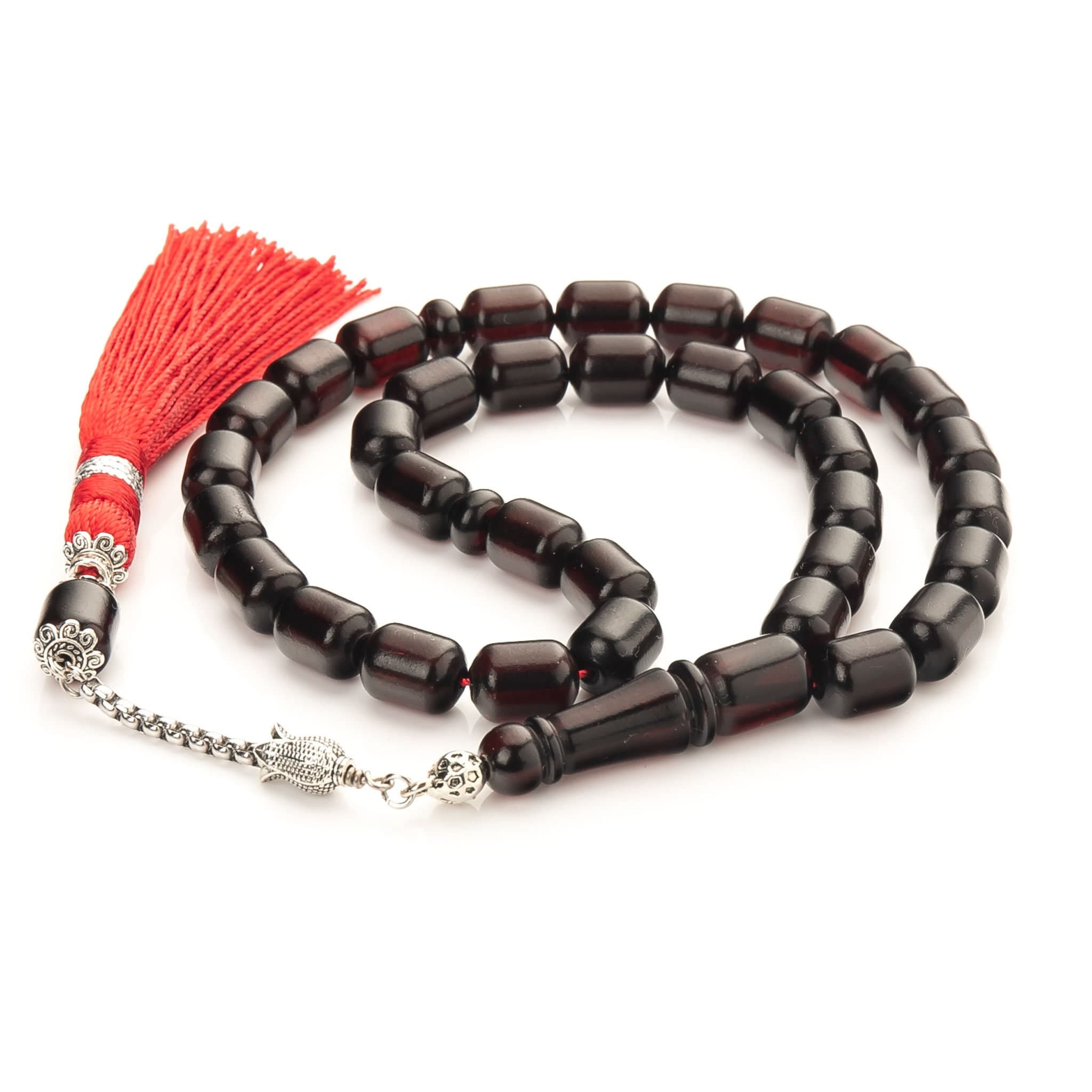 Handmade Baltic Amber Tasbih Prayer Beads Rosary - image 5