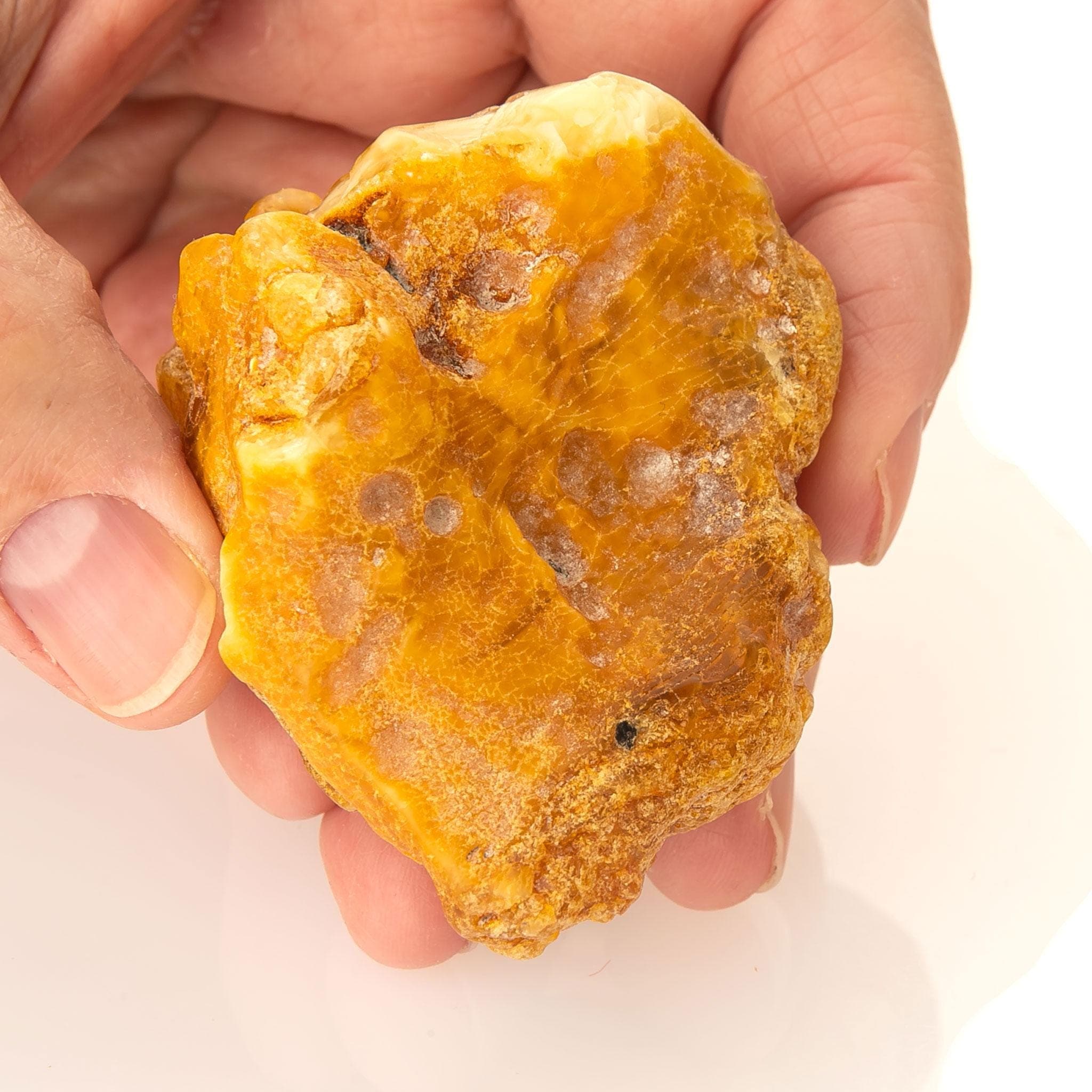 43g Baltic Amber Raw Stone – Natural Untreated Amber Nugget