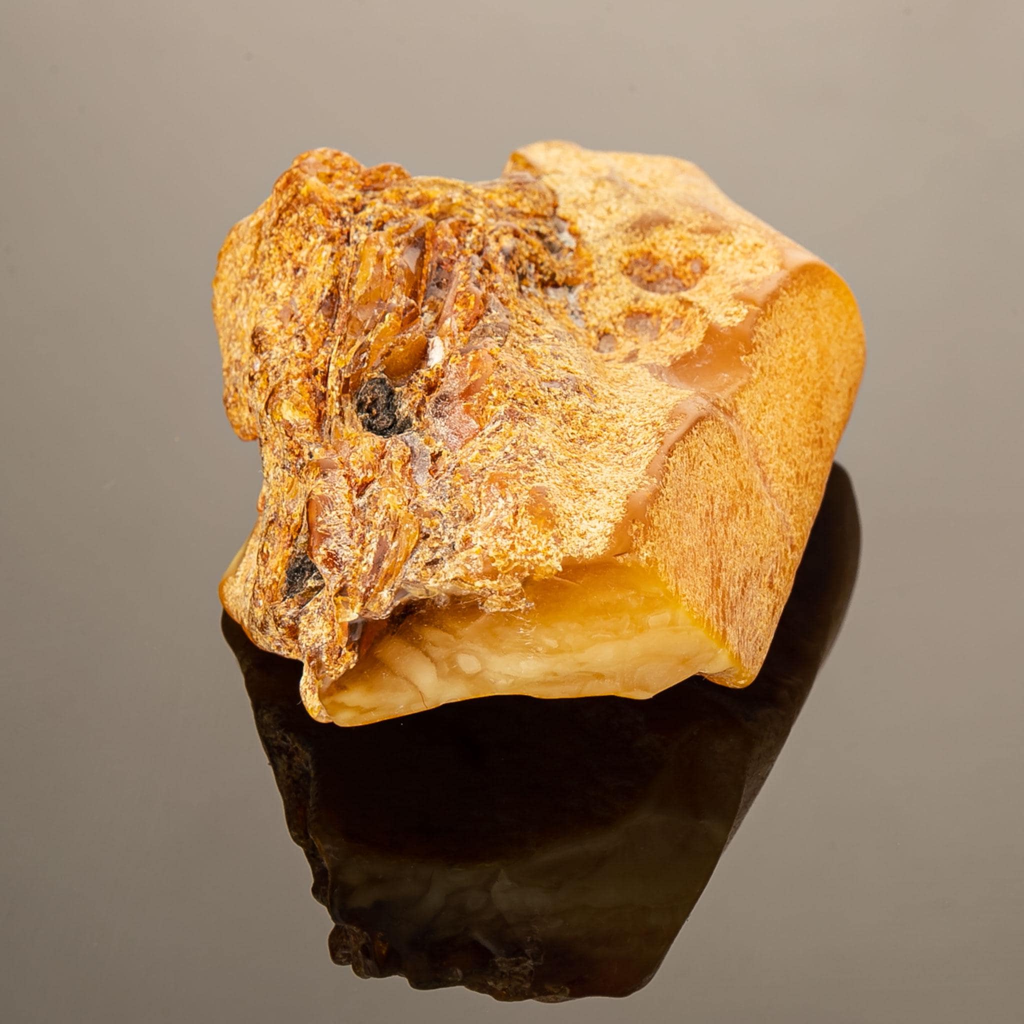 48g Genuine Baltic Amber Raw Stone – Large Natural Amber Specimen