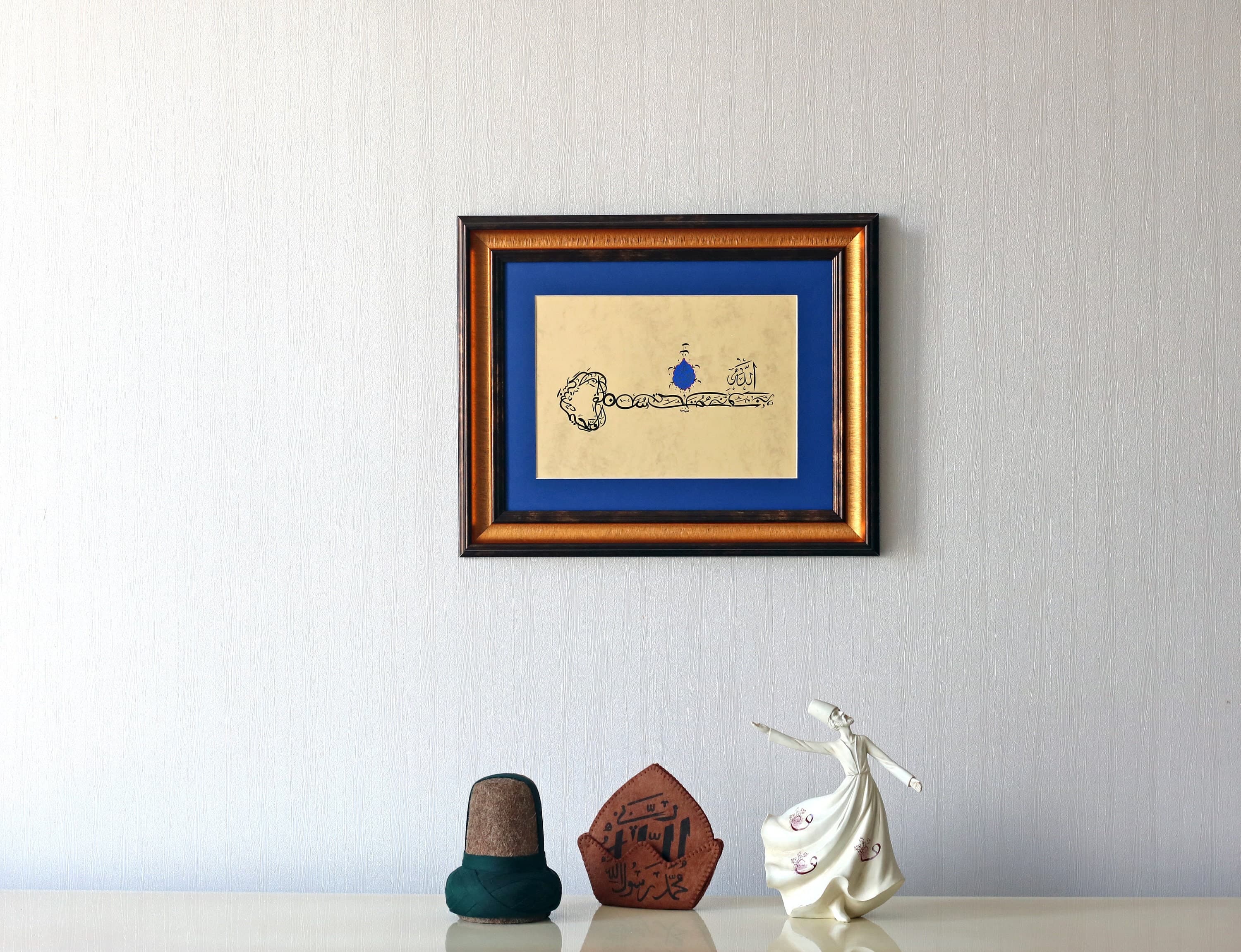 Handmade Islamic Islamische Art Islamique Art Premium Collection Finest Arabic Premium Gift of Wall Art Special Islamic 
#Wallhanging #trendywallart #spiritualart #artislamique #modernart #arabicwallart #muslimgifts